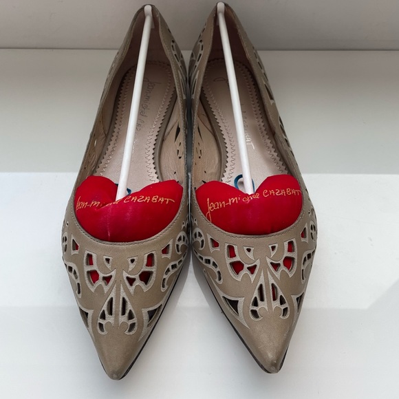 Jean michel cazabat cut out pointy toe flats - Picture 2 of 6